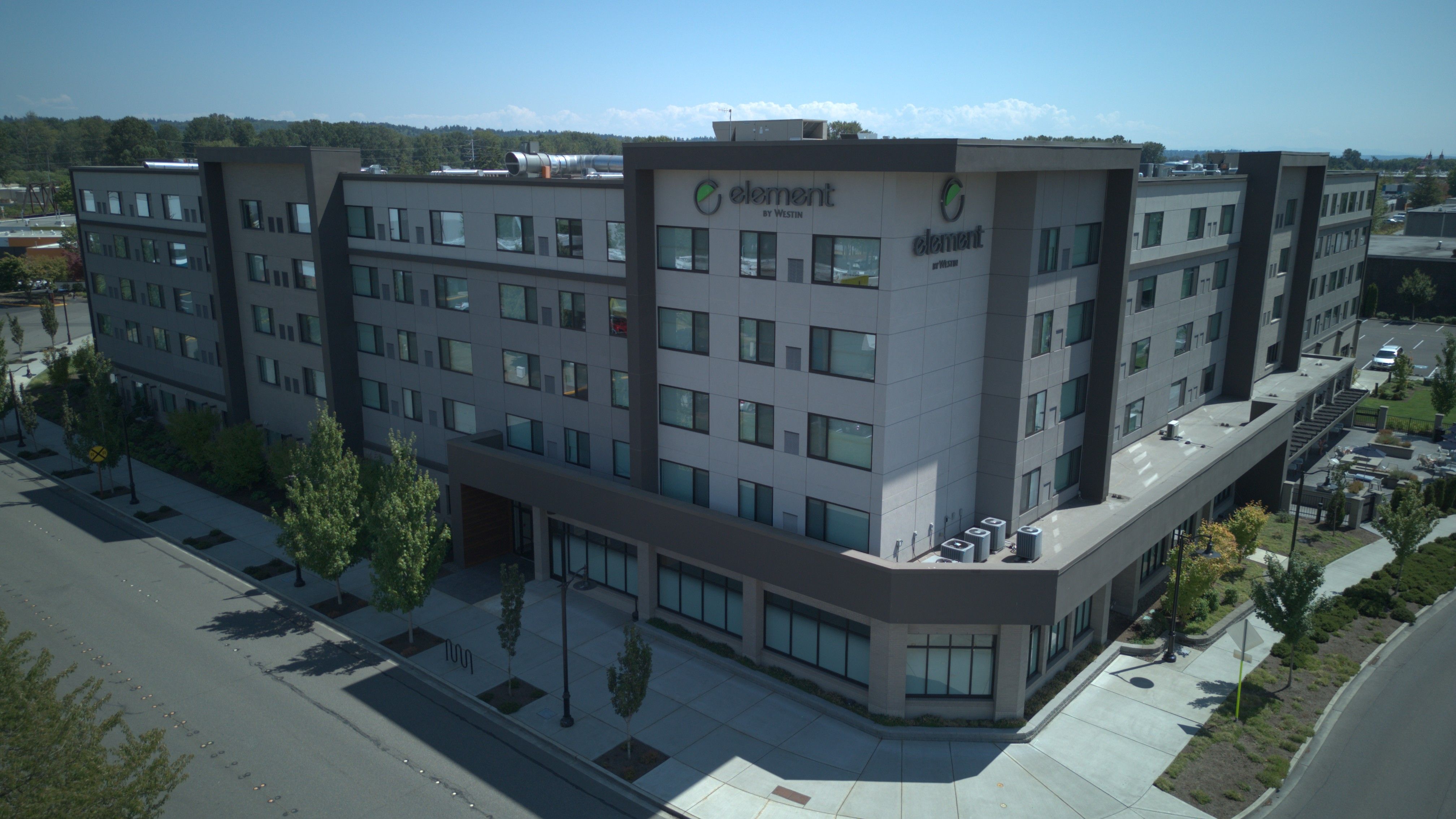 Element by Westin hotel concrete construction Seattle